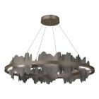 Hubbardton Forge Hildene Circular LED Pendant in Bronze 139653-1014
