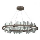 Hubbardton Forge Hildene Circular LED Pendant in Bronze 139653-1016