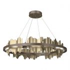 Hubbardton Forge Hildene Circular LED Pendant in Bronze 139653-1017
