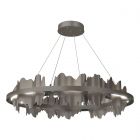 Hubbardton Forge Hildene Circular LED Pendant in Dark Smoke 139653-1020