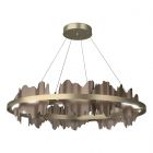 Hubbardton Forge Hildene Circular LED Pendant in Soft Gold 139653-1073