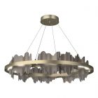 Hubbardton Forge Hildene Circular LED Pendant in Soft Gold 139653-1074