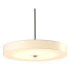 Hubbardton Forge Disq Large LED Pendant in Vintage Platinum