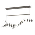 Hubbardton Forge Lily LED Pendant in Dark Smoke 139812-1132