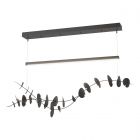 Hubbardton Forge Lily LED Pendant in Black 139812-1133