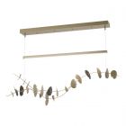 Hubbardton Forge Lily LED Pendant in Modern Brass 139812-1140