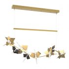 Hubbardton Forge Belladonna LED Pendant in Modern Brass 139813-1145
