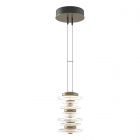 Hubbardton Forge Cairn Large Mini Pendant in Soft Gold