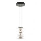 Hubbardton Forge Cairn Large Mini Pendant in Sterling