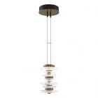 Hubbardton Forge Cairn Large Mini Pendant in Modern Brass