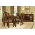 A.R.T. Furniture Old World 7pc Leg Dining Set in Medium Brown (GIMS) (In Stock - While It Lasts) - Most Popular