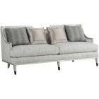 A.R.T. Furniture Intrigue Harper Bezel Sofa in Silver