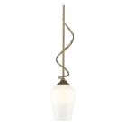 Hubbardton Forge Flora Down Light Mini Pendant in Soft Gold 183030-1174
