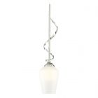 Hubbardton Forge Flora Down Light Mini Pendant in Sterling 183030-1176