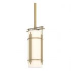 Hubbardton Forge Paralline Mini Pendant in Modern Brass