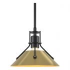 Hubbardton Forge Henry Mini Pendant in Black 184250-1352