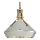 Hubbardton Forge Henry with Chamfer Pendant in Soft Gold 184251-1427