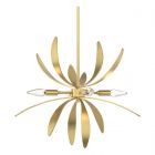 Hubbardton Forge Dahlia Mini Pendant in Modern Brass
