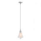 Hubbardton Forge Mobius Mini Pendant in Sterling, Spun Frost (SH)