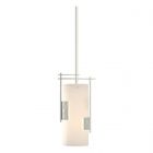 Hubbardton Forge Fullered Impressions Mini Pendant in Sterling