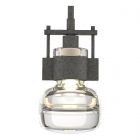 Hubbardton Forge Cuff Small Mini Pendant in Natural Iron