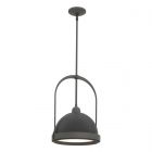Hubbardton Forge Atlas Small Pendant in Natural Iron 187462-1418