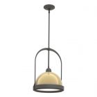 Hubbardton Forge Atlas Small Pendant in Natural Iron 187462-1425