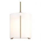 Hubbardton Forge Exos Large Mini Pendant in Soft Gold, Opal Glass (GG)