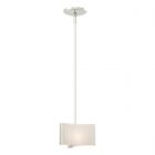 Hubbardton Forge Exos Delta Mini Pendant in Sterling 188100-1160