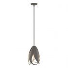 Hubbardton Forge Pental Mini Pendant in Natural Iron