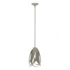 Hubbardton Forge Pental Mini Pendant in Sterling