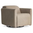 Bernhardt Living Livvy Leather Power Motion Swivel Chair #362-010 (Grade 3)