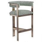 Interlude Home Darcy Counter Stool in Pool