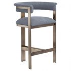 Interlude Home Darcy Counter Stool in Azure