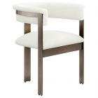 Interlude Home Darcy Dining Chair in Shell