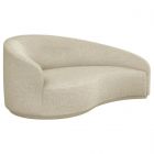 Interlude Home Dana Classic Left Chaise in Bluff