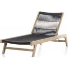 Four Hands Solano Julian Outdoor Chaise Lounge - Brown