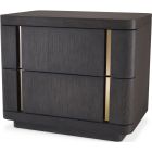Eichholtz Side Table Modesto in Mocha Crown Oak Veneer