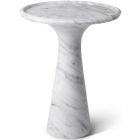 Eichholtz Side Table Pompano in White Carrera Marble - Low