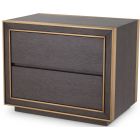 Eichholtz Side Table Camelot in Brown Oak Veneer