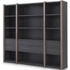 Eichholtz Cabinet Canova in Charcoal Grey Oak Veneer