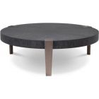 Eichholtz Coffee Table Oxnard in Charcoal Grey Oak Veneer