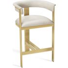Interlude Home Darcy Counter Stool - Cream