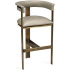 Interlude Home Darcy Bar Stool - Taupe