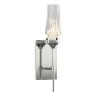 Hubbardton Forge Luma Sconce in Sterling