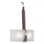 Hubbardton Forge Saratoga Sconce in Black 204070-1002