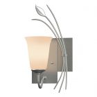 Hubbardton Forge Forged Leaf Sconce in Vintage Platinum 205122-1042