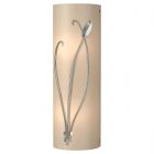 Hubbardton Forge Forged Leaf and Stem Sconce in Sterling 205770-1108