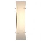 Hubbardton Forge Bento Sconce in Bronze, Spun Frost (SH)