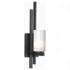 Hubbardton Forge Ondrian 1 Light Sconce in Black 206301-1060